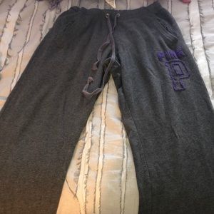 victoria’s secret boyfriend styled sweatpants